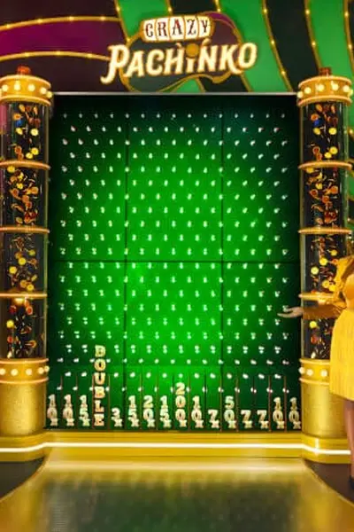 Crazy Time Pachinko bonus oyunu - Japon pinball tarzı çivili duvar mini oyunu